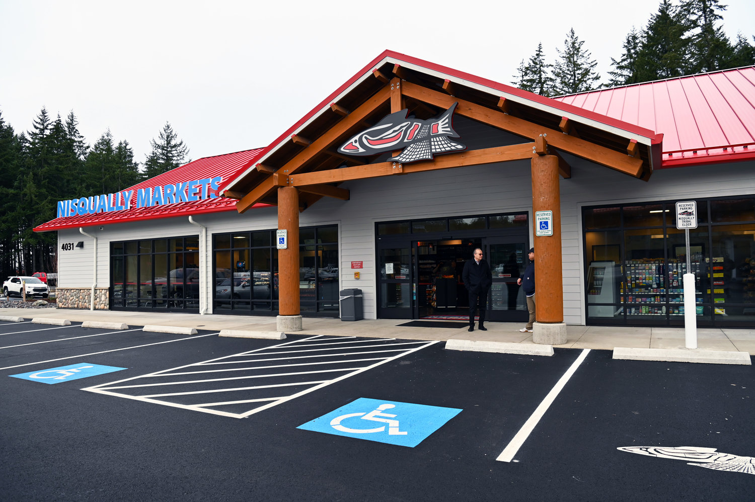 Camas Plaza is the new location of Nisqually Markets convenience store.